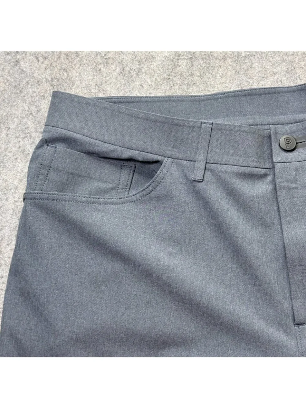 Public Rec 5-Pocket Pants Men 40 x 34* Gray Blue Straight Performance Dealmaker